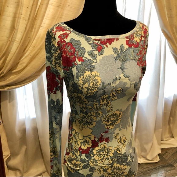 ❌SOLD❌BCBG MAXAZRIA floral dress - Picture 2 of 5